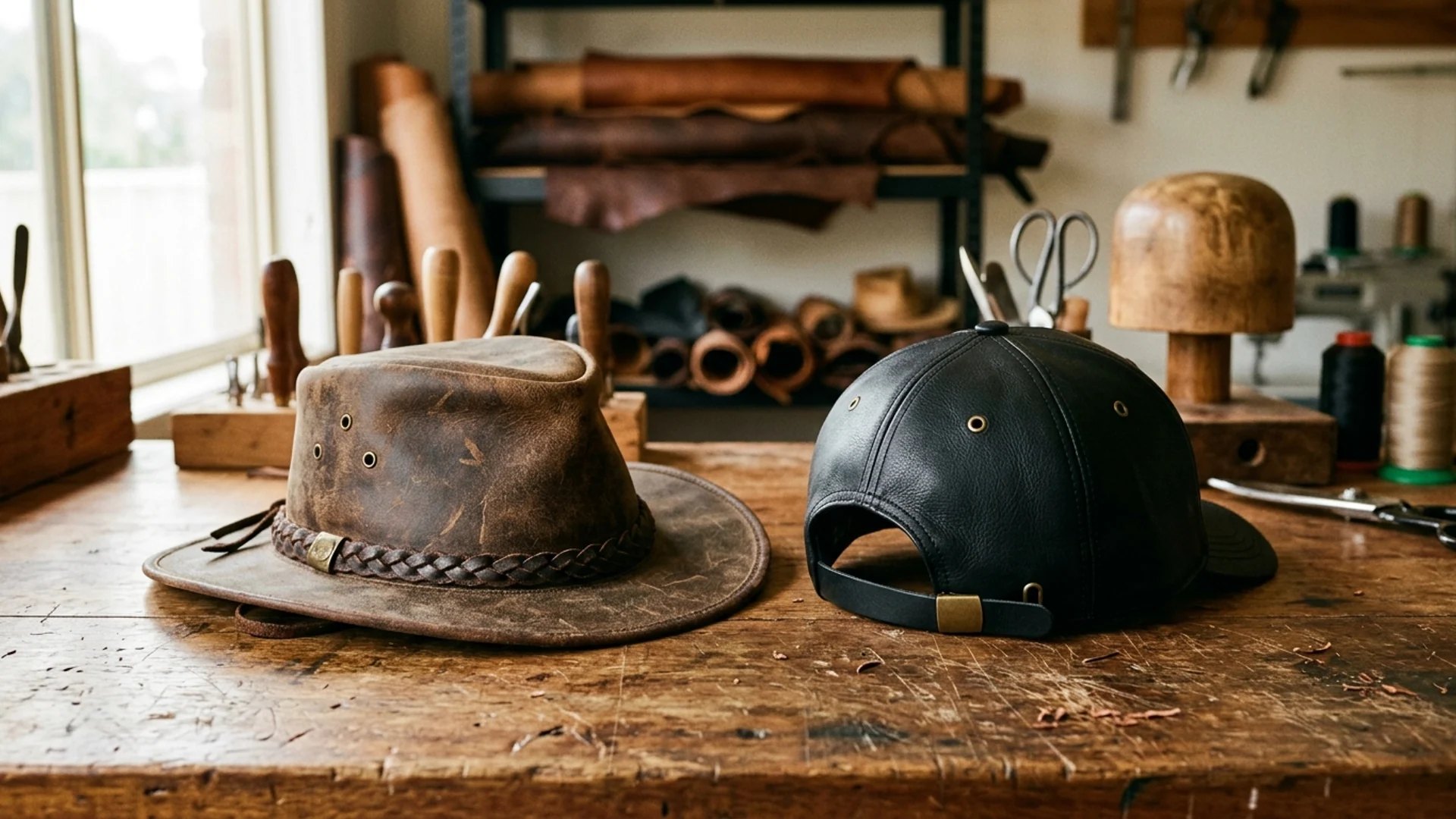 Caps & Headwear bespoke collection manufactured by Aly Leather Co., Sialkot